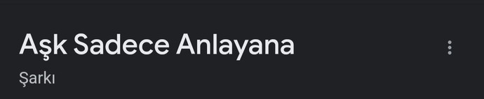 En sevdiğin şarkıdan bir cümle bırakır mısın?