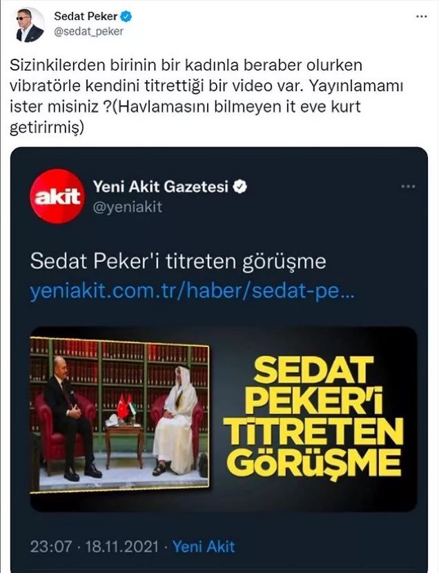 Sedat Peker iyi mi yaptı kötü mü?