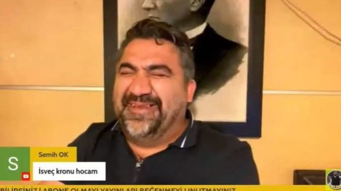Ümit Özat, kendi YouTube kanalından yaptığı yayında konuğunun yere düşmesi sonrası gülme krizine girdi. Siz düşene güler misiniz?
