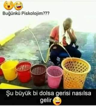 Bu sepet suyla dolduğu zaman birinin beni sevebileceğine inanırım?