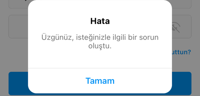 Instagramı dondurdum giriş yapamıyorum. Ne yapacağım?