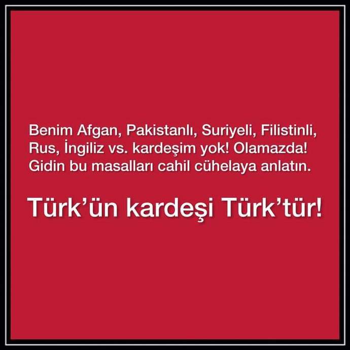 Bizim kardeşimiz atalarımız ile cephede omuz omuza mücadele eden ecdadın torunlarıdır gerisi yük değil midir?