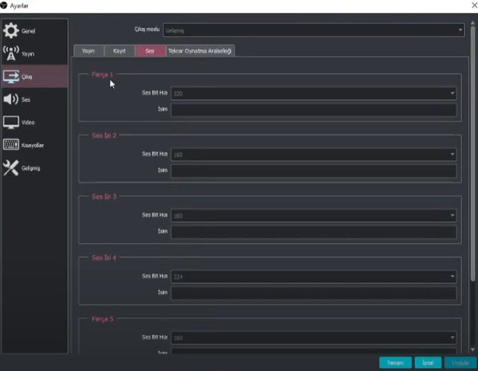 Twitch OBS ayarları nasıl olmalı?