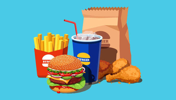 Canım sürekli fast food çekiyor napıcam?