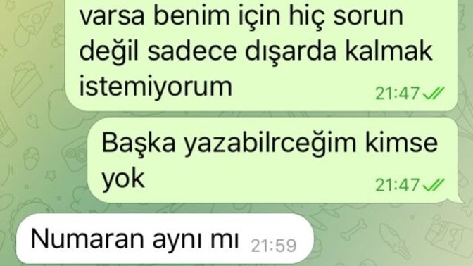 Bu soğuk bir cevap değil mi sizce de?