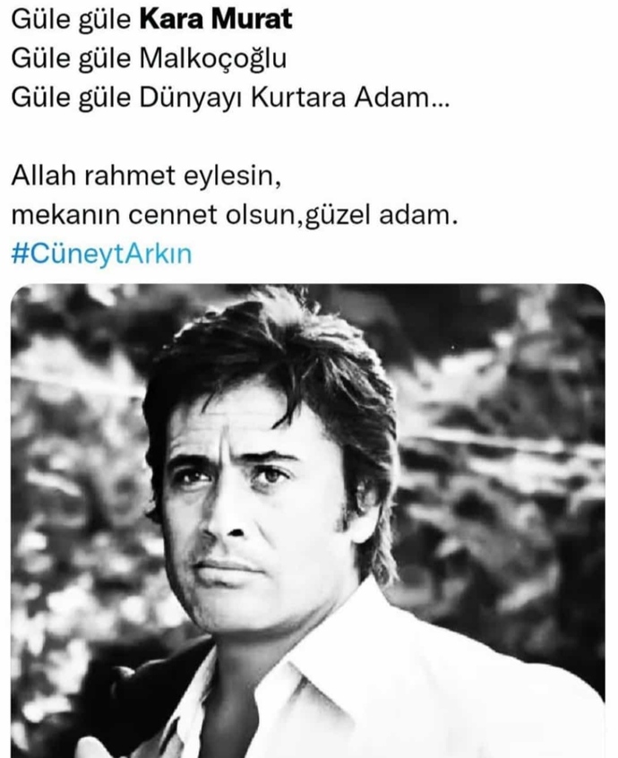 Sinema dünyasının devlerinden Cüneyt Arkın hayatını kaybetti. Sizin ölümüne en üzüldüğünüz sanatçı kimdi?