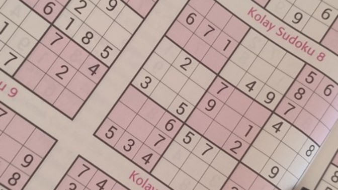 Sudoku çözer misiniz veya çözmeyi sever misiniz?