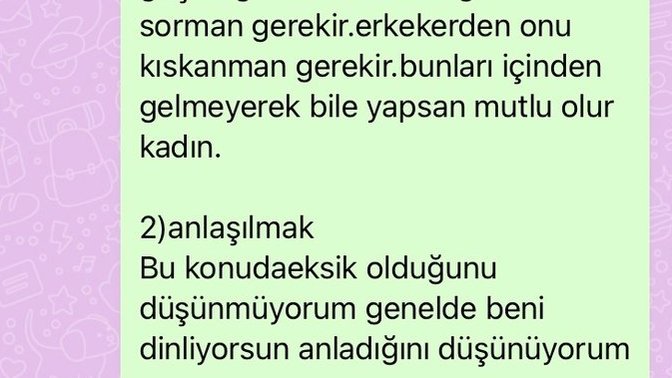 O kadar mesaj yazdım cevaba bakın ne yapayım şimdi?