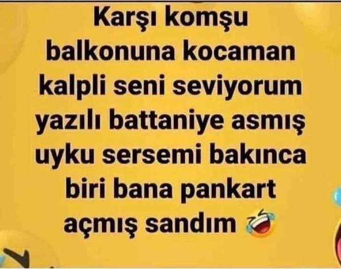Balkonunuzun karşısına  Seni seviyorum pankartı görseydiniz ne yapardınız?