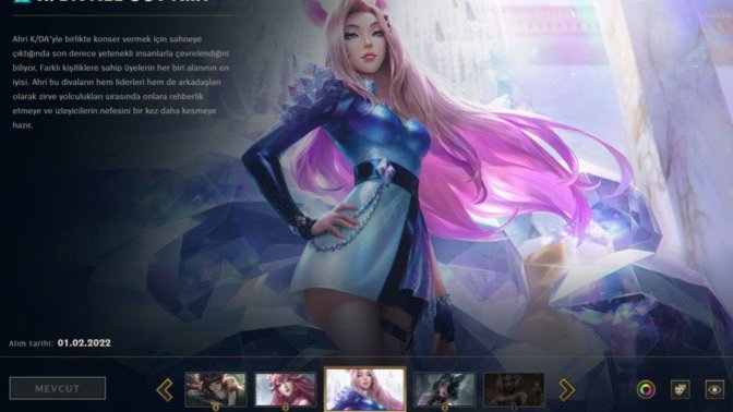 LoL'da hangi hero'nun kostümleri favoriniz?