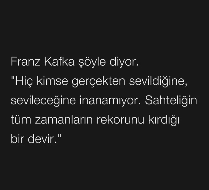 Gerçekten sevildiğine ve sevileceğinize inancınız var mı?