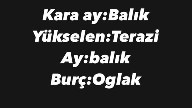 Burcunuzda hangi burçlardan var?