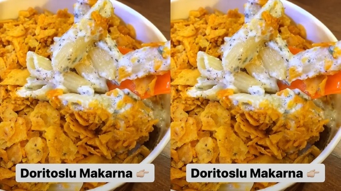 Yeni lezzet Doritos'lu Makarna! Yenir mi?