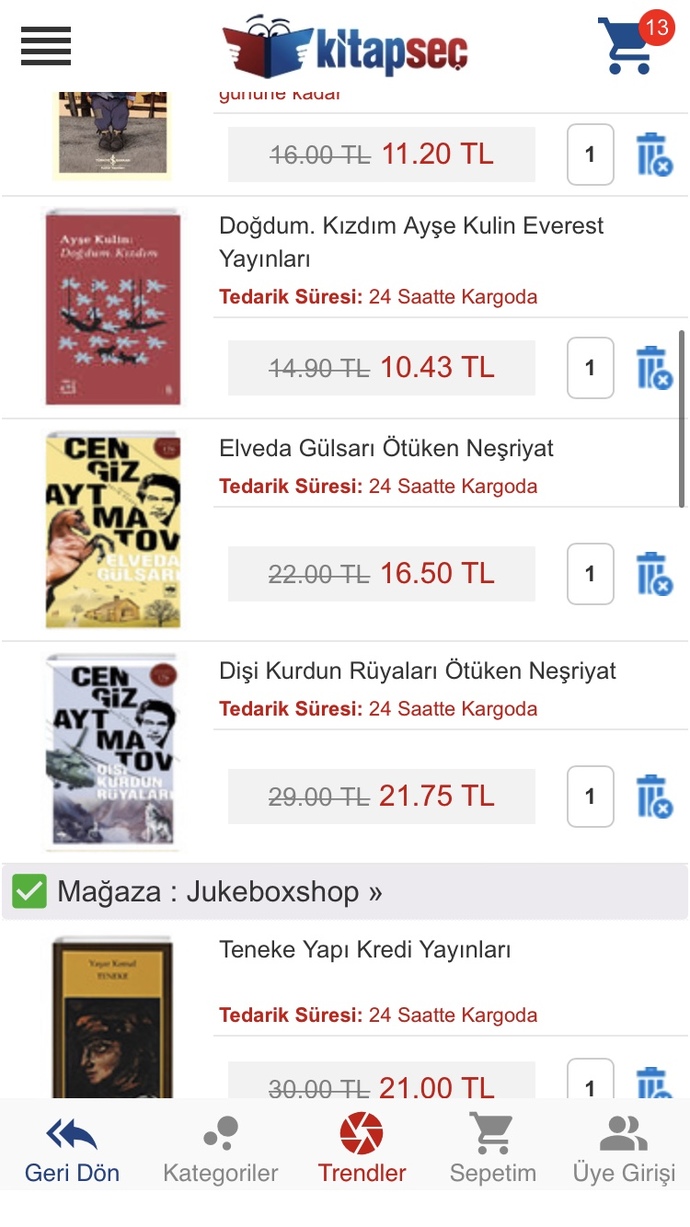Önerebileceğiniz başka var mıı?