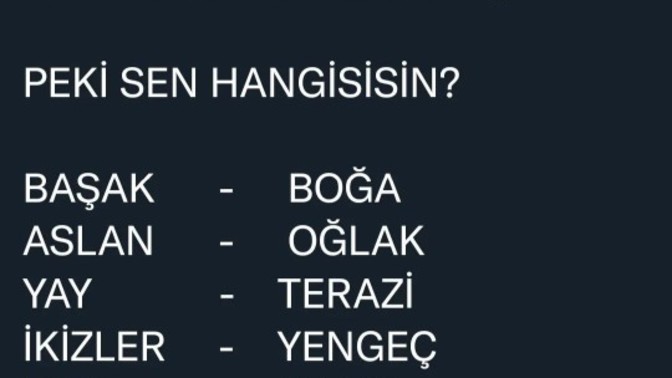 Birlikte mutlu olacağınız Burç hangisi?