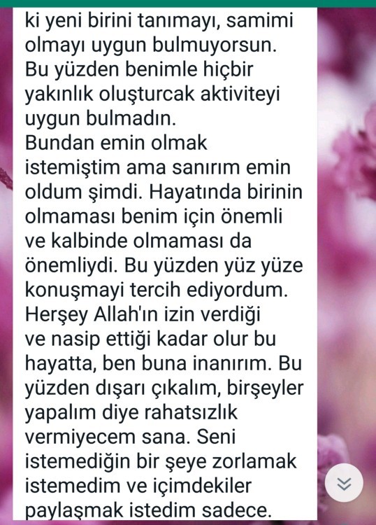Kalbinizde kimse olmadığı halde sen birini seviyorsun ondan böyle uzaksın denilse ne yaparsınız?