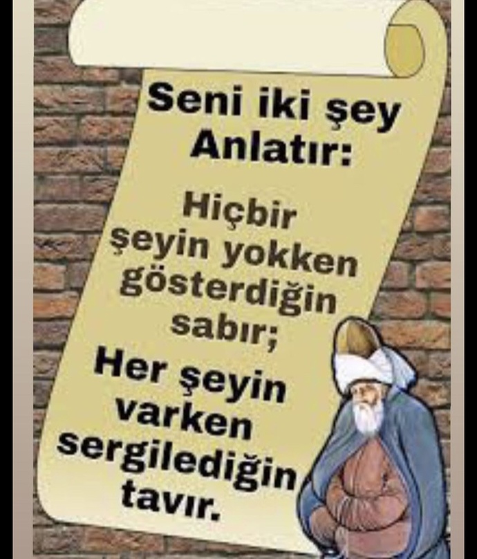 Bu Söz tam olarak ne diyor sizce?