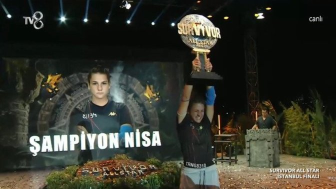 Bu sene Survivor All Starın şampiyonu Nisa oldu, sizce hak etti mi?
