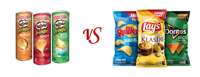 Sizce Pringles mi yoksa diğer cipsler mi daha lezzetli?