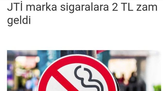 Sigaraya 2 lira zam geldi daha asgari ücret zammı açıklanali bı kaç saat olmuşken nasıl eğleniyor musunuz?