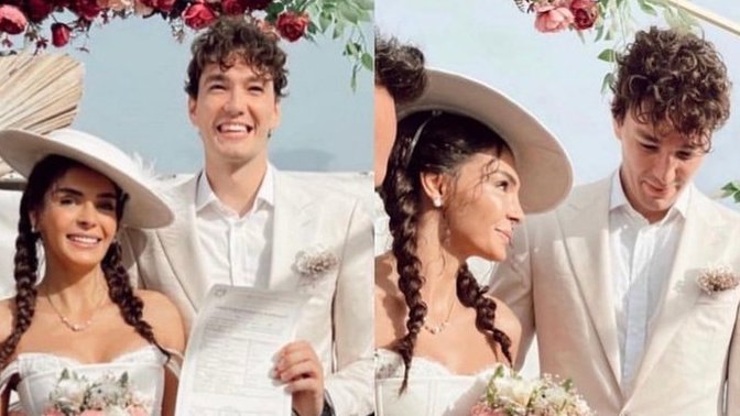 Ebru Şahin ve Cedi Osman evlendi! Ebru’nun gelinliğini nasıl buldunuz😍?