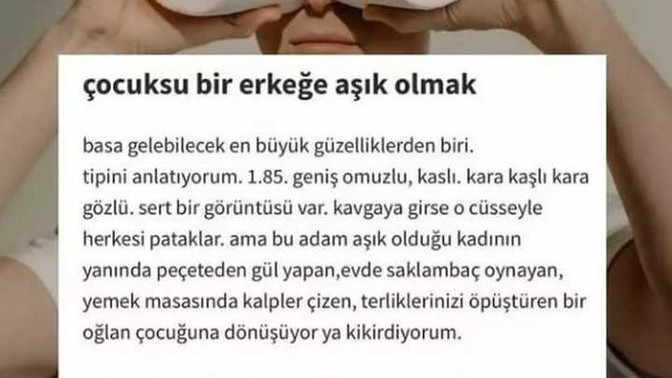Çocuksu bir erkekle beraber olmak her kadının hayali midir?