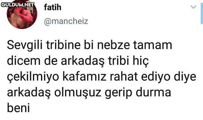Profile sevdiğinizin adını yazıpbunu yazacağını bana niye önceden söylemedin diye trip atan arkadaşınıza tepkiniz ne olur?