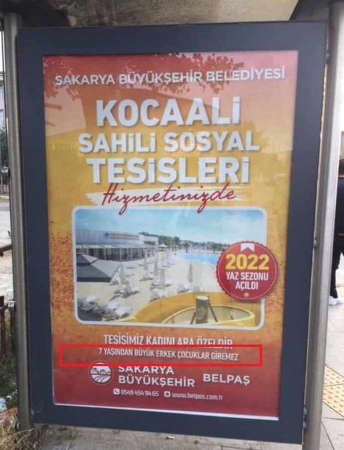 Kadınlara özel olan alanlarda, anneler erkek çocuğunu götürmeli mi?