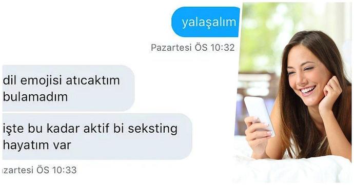 Cinsel içerikli yazışma sağlık sorunlarına neden oluyor, ne düşünüyorsunuz?