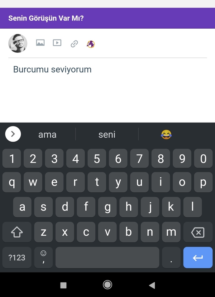 Klavyene 'Burcumu seviyorum' yazdıktan sonra neler çıkıyor?