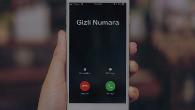 Hiç gizli numaradan birini aradınız mı?