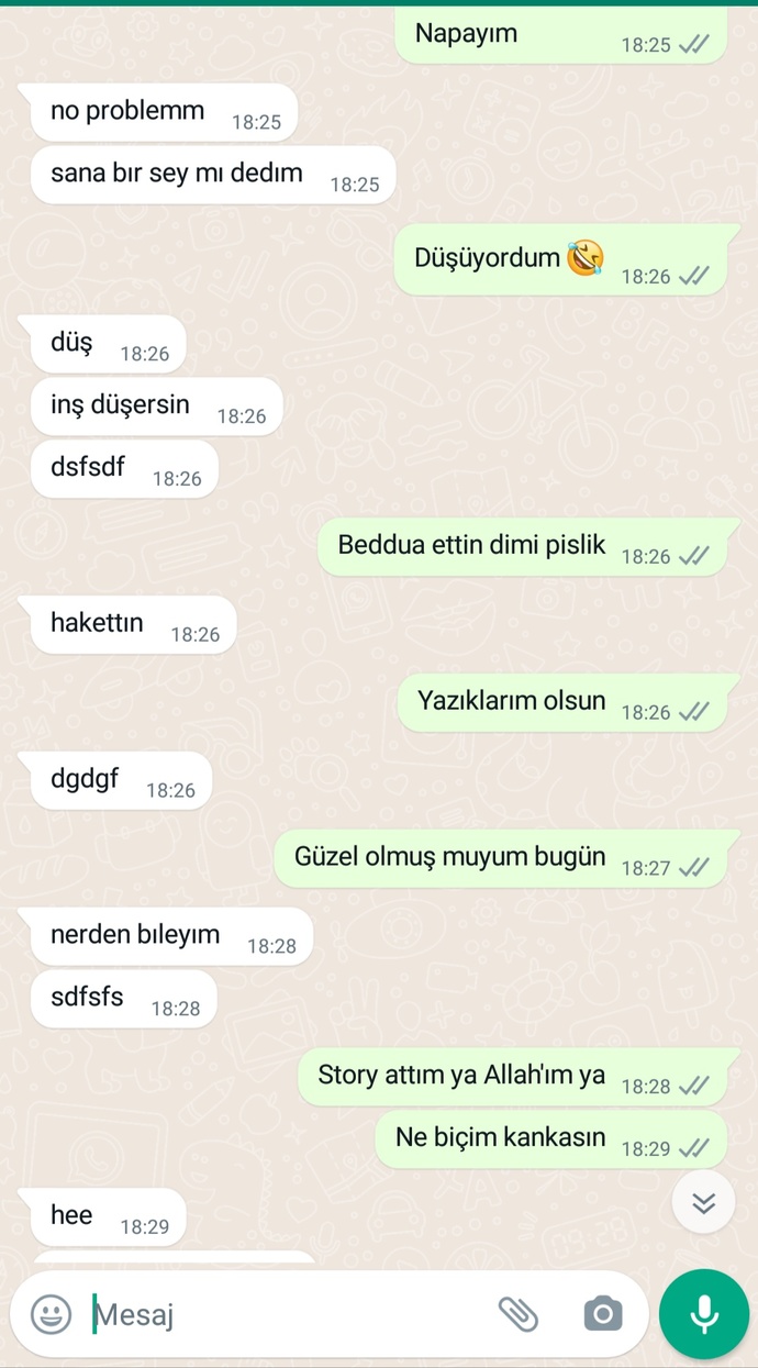 Arkadaşlarınız ile konuşurken genelde nasılsınız?