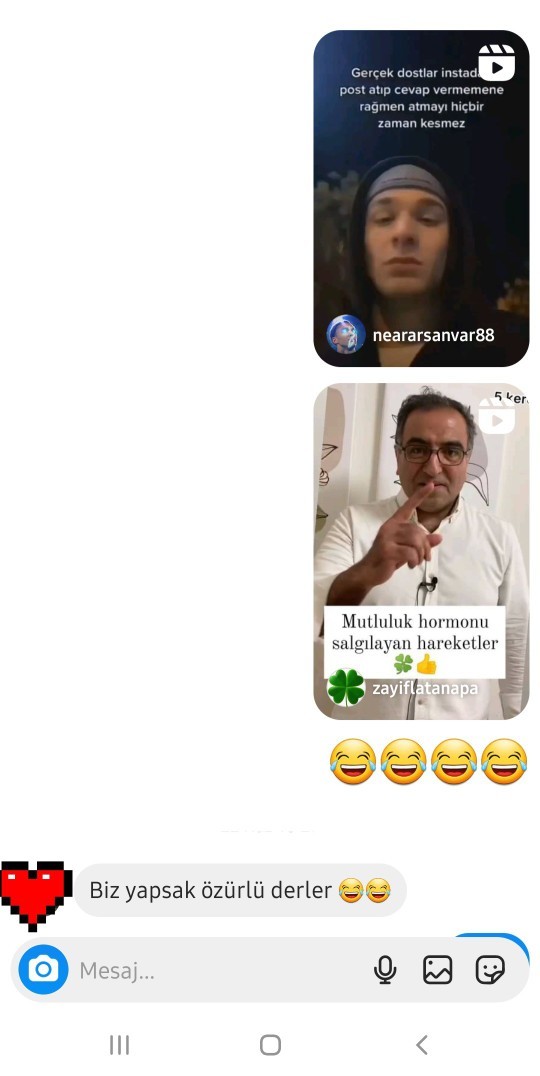 Arkadaşlarınız ile konuşurken genelde nasılsınız?