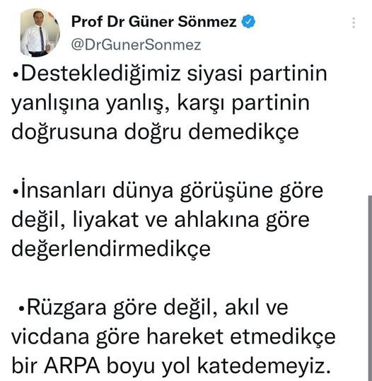 Desteklediğiniz herhangi bir şeyde yanlışa yanlış der misiniz?