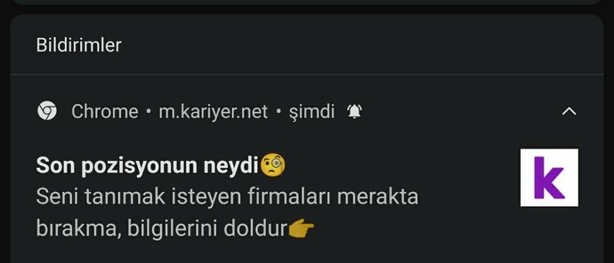 Saçma sapan bildirimler geliyor mu size de?