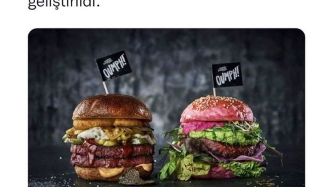 İnsan eti tadında burger denemek ister miydiniz?