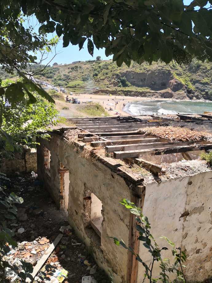 Burdan yazlık sezonluk kafe olur mu, denize sıfır?
