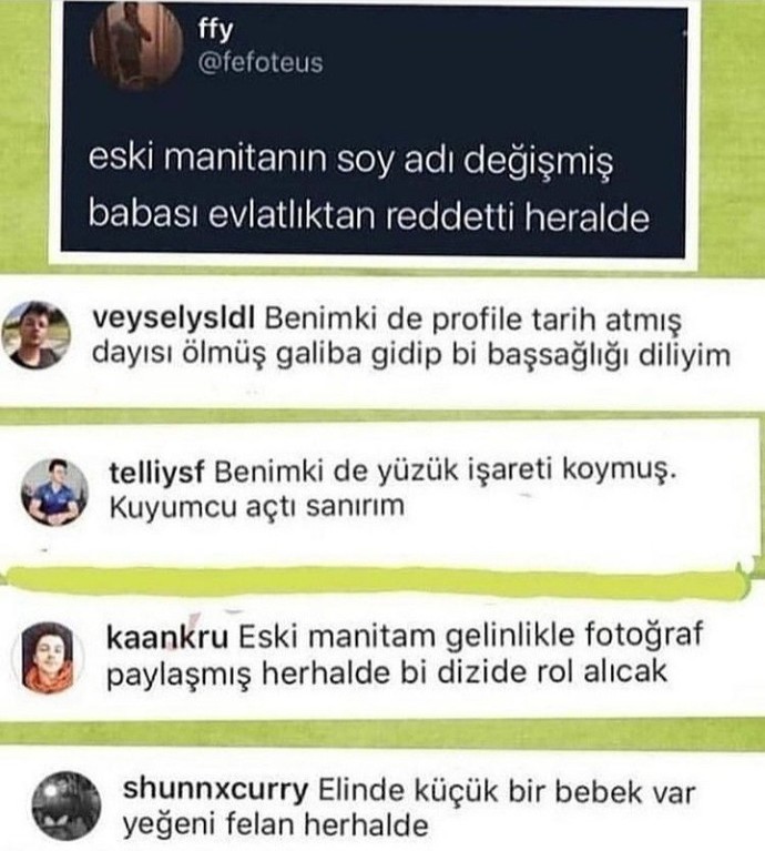 Eski sevgilinizi kıskanır mısınız?