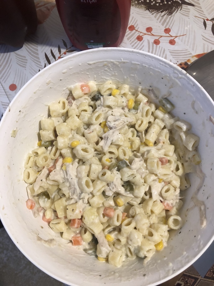 Makarna salatam nasıl olmuş 😋?