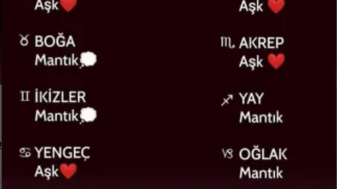 Burcuna göre aşk insanı mı, mantık insanı mısın 💞?