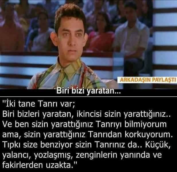 Sizi en çok etkileyen Kitap/Film/Dizi repliği?