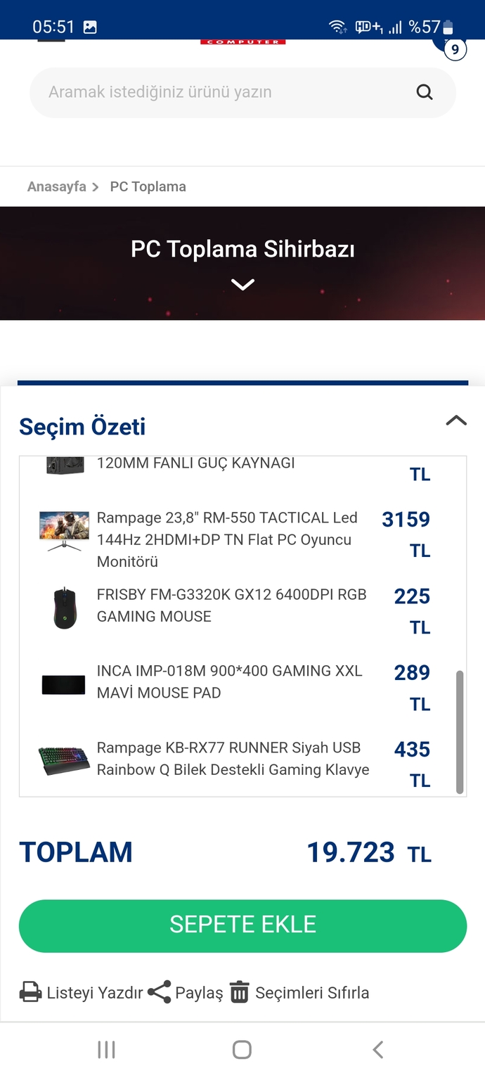 Sizce bu sistem oyun yayınları için iyi mi? Değişmesi gereken parça var mı?
