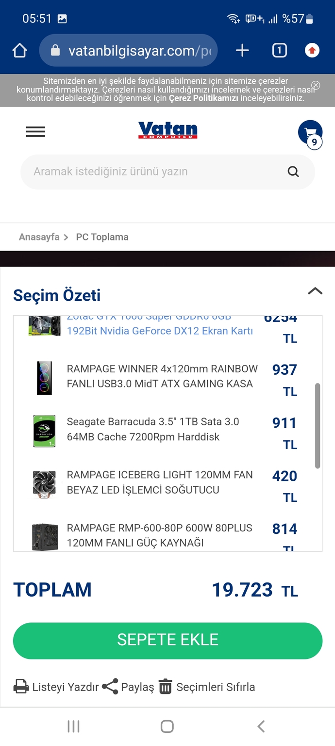 Sizce bu sistem oyun yayınları için iyi mi? Değişmesi gereken parça var mı?