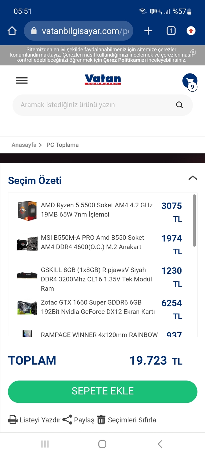 Sizce bu sistem oyun yayınları için iyi mi? Değişmesi gereken parça var mı?