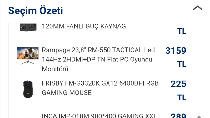 Sizce bu sistem oyun yayınları için iyi mi? Değişmesi gereken parça var mı?