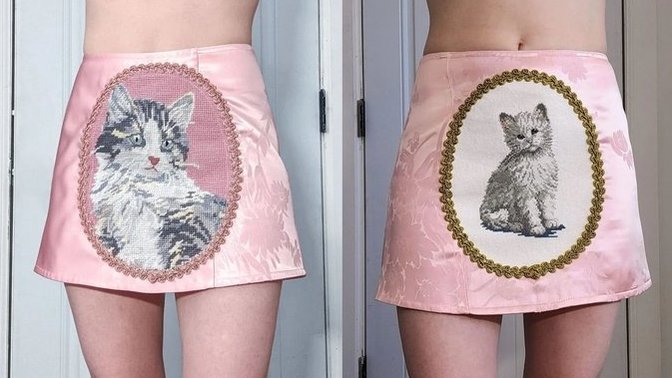 Yeni moda kedili etekleri nasıl buldunuz? Giyilir mi çocuksu mu?
