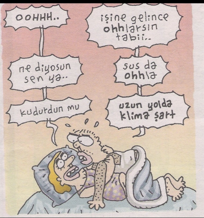 Sıcak havalarda seks süresinin uzun olması sıkıcı değil mi?