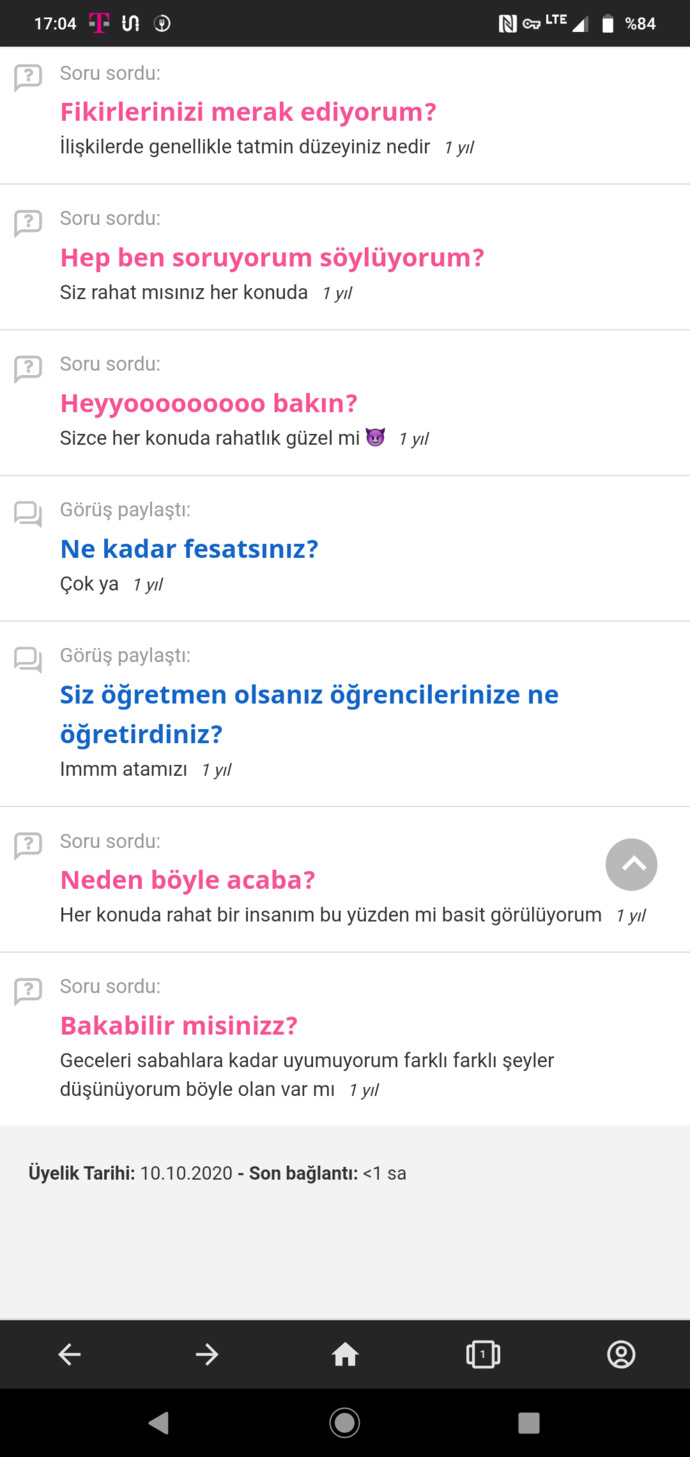 Naber ne yapıyorsunuz?