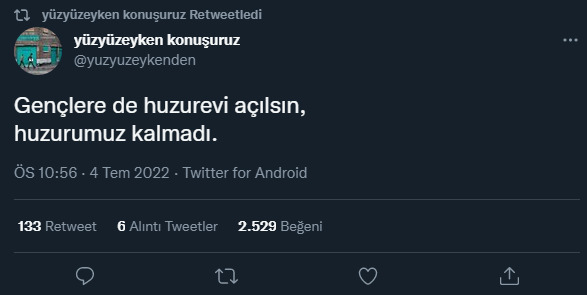 Gençler için huzurevi açılsaydı gidip kalır mıydın?