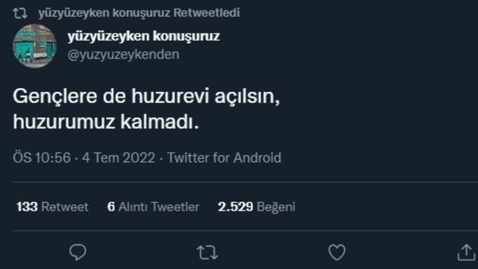 Gençler için huzurevi açılsaydı gidip kalır mıydın?
